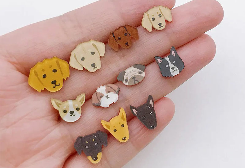 日日野餐 狗狗別針 系列